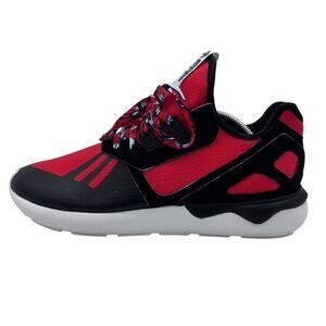Adidas Tubular‎ Runner Shoes Mens 11.5 Red Black Mid Top Sneakers